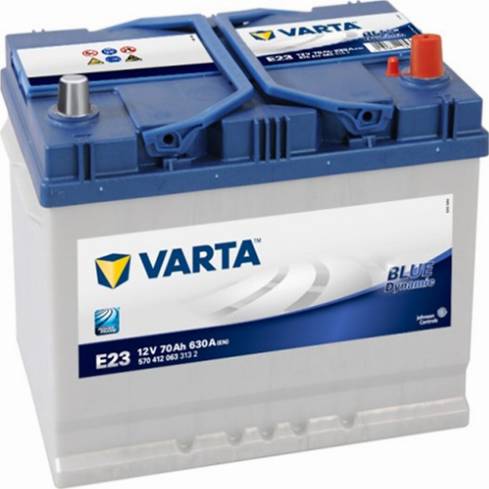 Varta 570412063 - Стартерная аккумуляторная батарея, АКБ autospares.lv