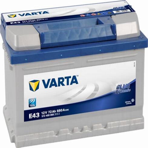 Varta 572409068 - Стартерная аккумуляторная батарея, АКБ autospares.lv
