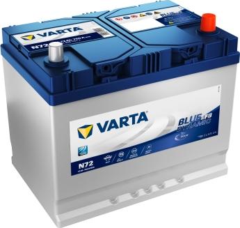 Varta 572501076D842 - Стартерная аккумуляторная батарея, АКБ autospares.lv