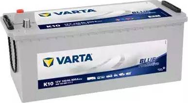 Varta 640103080A732 - Стартерная аккумуляторная батарея, АКБ autospares.lv