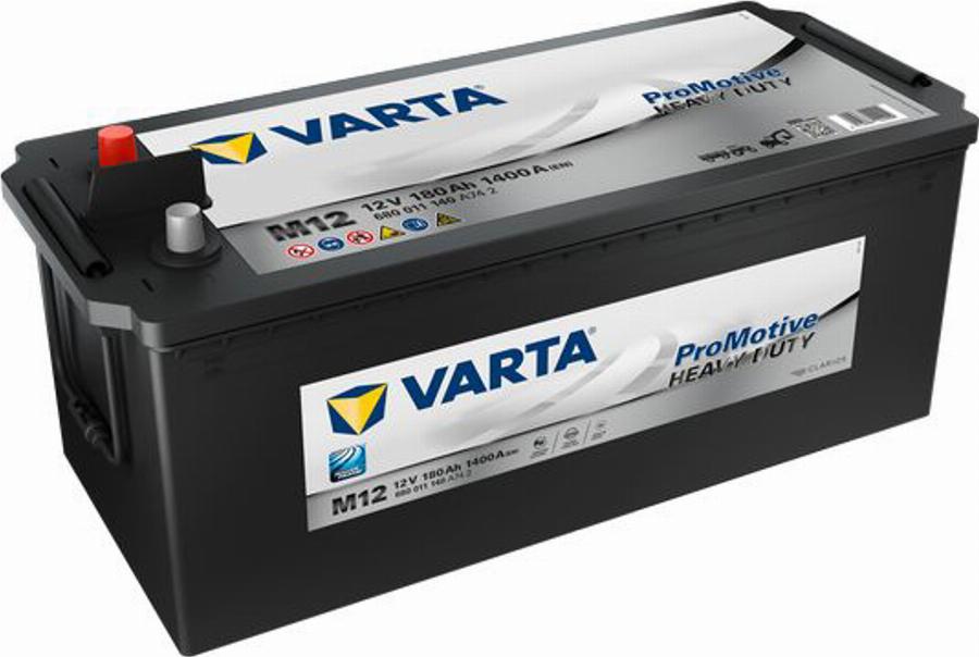 Varta 680 011 140 - Стартерная аккумуляторная батарея, АКБ autospares.lv