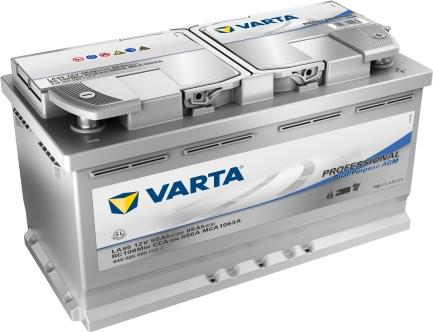 Varta 840095085C542 - Стартерная аккумуляторная батарея, АКБ autospares.lv
