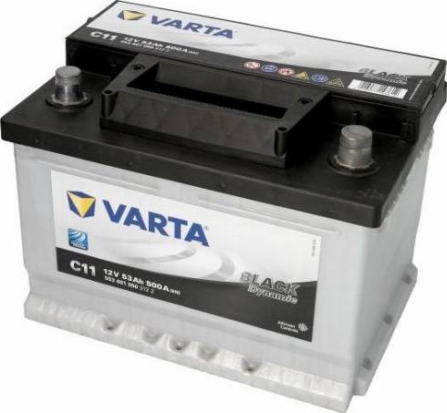 Varta BL553401050 - Стартерная аккумуляторная батарея, АКБ autospares.lv