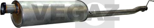 VEGAZ FS-656 - Средний глушитель выхлопных газов autospares.lv