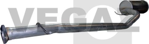 VEGAZ FS-605 - Средний глушитель выхлопных газов autospares.lv