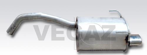 VEGAZ FTS-370 - Глушитель выхлопных газов, конечный autospares.lv