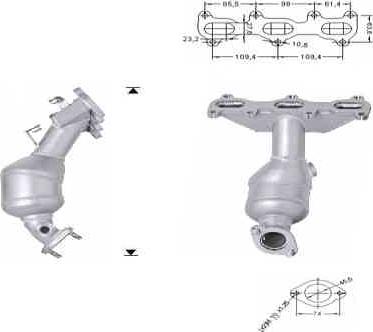 VEGAZ HUK-978 - Катализатор autospares.lv