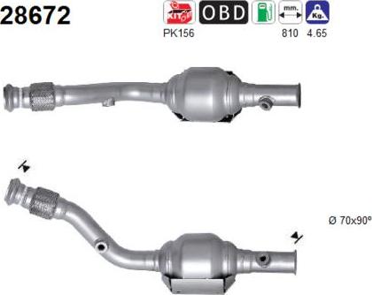 VEGAZ PGK-804 - Катализатор autospares.lv