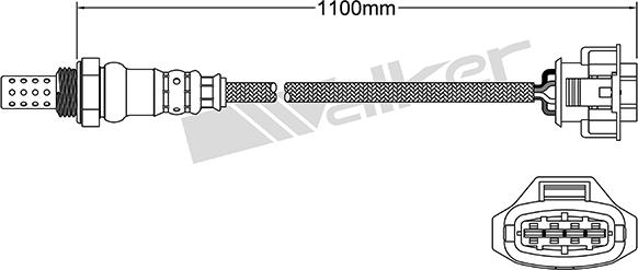 VEGAZ ULS-316 - Лямбда-зонд, датчик кислорода autospares.lv