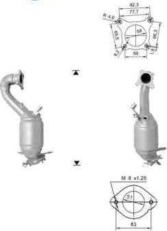 VEGAZ VK-381BLAU - Катализатор autospares.lv