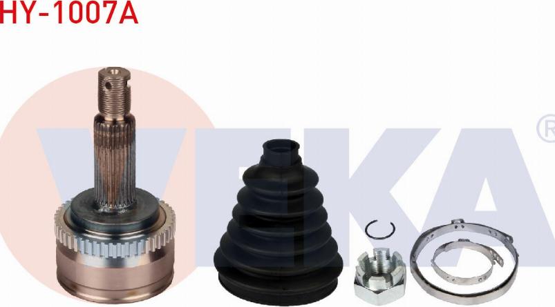 Veka HY-1007A - Шарнирный комплект, ШРУС, приводной вал autospares.lv