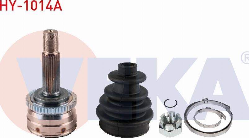 Veka HY-1014A - Шарнирный комплект, ШРУС, приводной вал autospares.lv