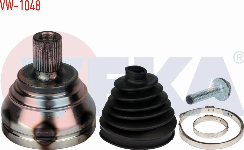 Veka VW-1048 - Шарнирный комплект, ШРУС, приводной вал autospares.lv