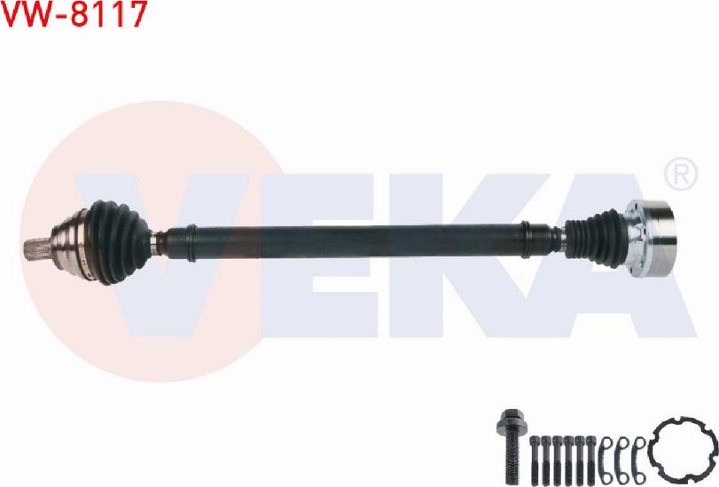 Veka VW-8117 - Приводной вал autospares.lv