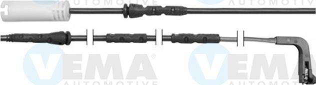 VEMA 117443 - Сигнализатор, износ тормозных колодок autospares.lv