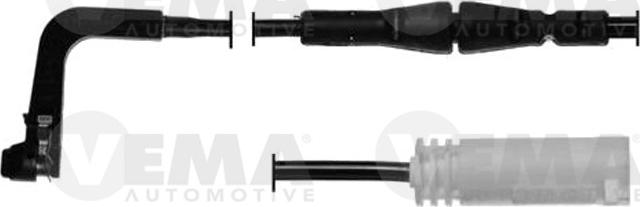 VEMA 117473 - Сигнализатор, износ тормозных колодок autospares.lv