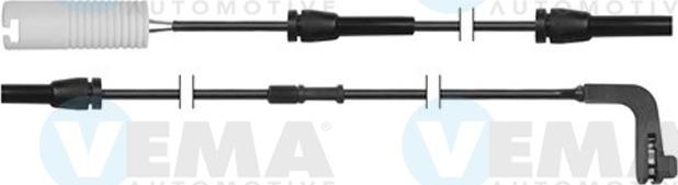 VEMA 117261 - Сигнализатор, износ тормозных колодок autospares.lv