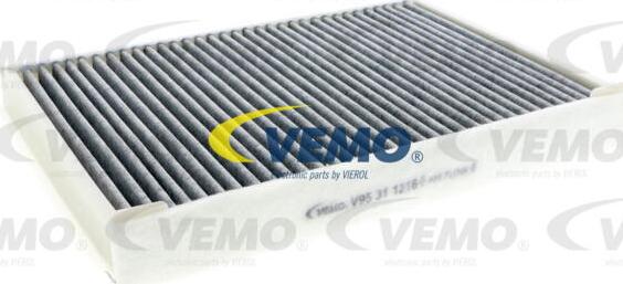 Vemo V95-31-1216 - Фильтр воздуха в салоне autospares.lv