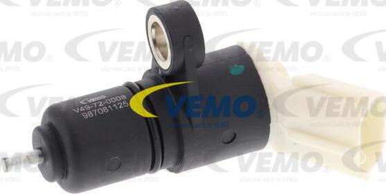 Vemo V49-72-0008 - Датчик импульсов, коленвал autospares.lv