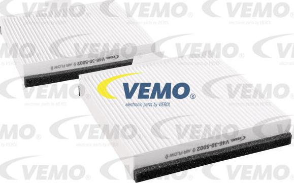 Vemo V46-30-5002 - Фильтр воздуха в салоне autospares.lv