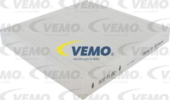 Vemo V46-30-1009 - Фильтр воздуха в салоне autospares.lv