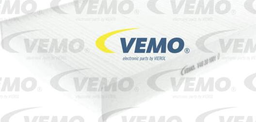 Vemo V46-30-1001 - Фильтр воздуха в салоне autospares.lv