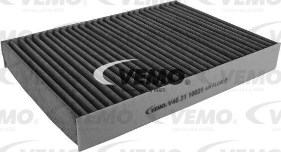 Vemo V46-31-1002 - Фильтр воздуха в салоне autospares.lv