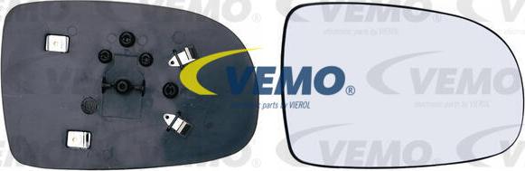 Vemo V40-69-0016 - Зеркальное стекло, наружное зеркало autospares.lv