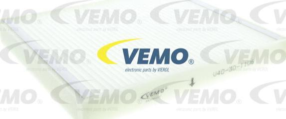 Vemo V40-30-1106 - Фильтр воздуха в салоне autospares.lv