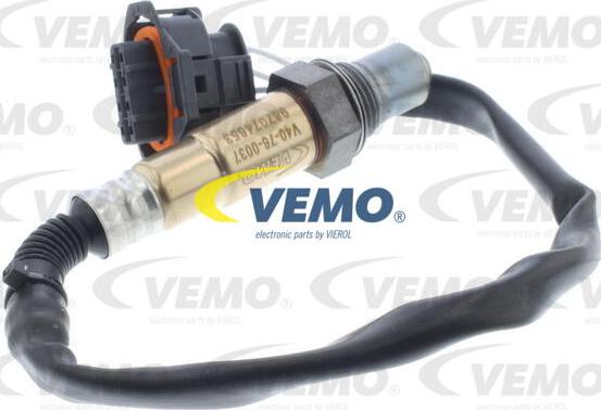 Vemo V40-76-0037 - Лямбда-зонд, датчик кислорода autospares.lv