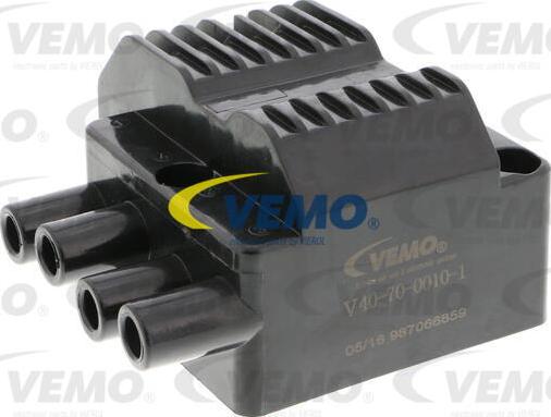 Vemo V40-70-0010-1 - Катушка зажигания autospares.lv