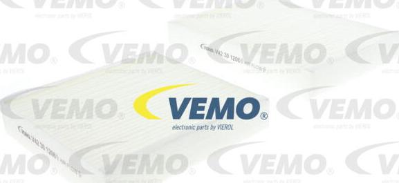 Vemo V42-30-1206 - Фильтр воздуха в салоне autospares.lv