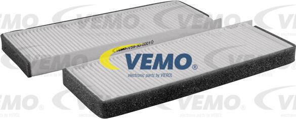 Vemo V59-30-5001 - Фильтр воздуха в салоне autospares.lv