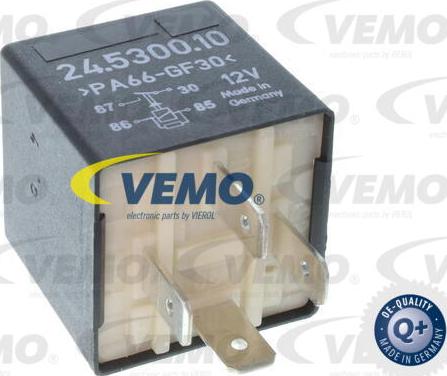 Vemo V15-71-0018 - Реле, топливный насос autospares.lv