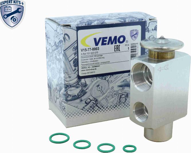 Vemo V15-77-0003 - Расширительный клапан, кондиционер autospares.lv