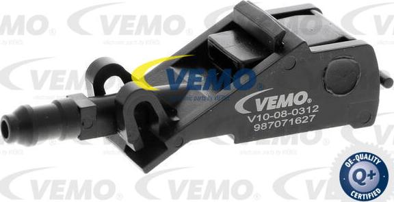 Vemo V10-08-0312 - Распылитель воды для чистки, система очистки окон autospares.lv