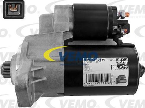 Vemo V10-12-17830 - Стартер autospares.lv