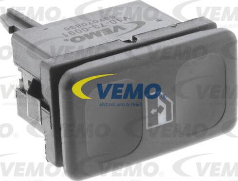 Vemo V10-73-0091 - Выключатель, стеклоподъемник autospares.lv