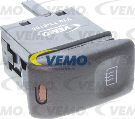 Vemo V10-73-0105 - Выключатель, обогреватель заднего стекла autospares.lv