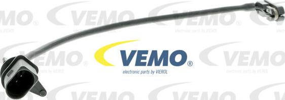 Vemo V10-72-1284 - Сигнализатор, износ тормозных колодок autospares.lv