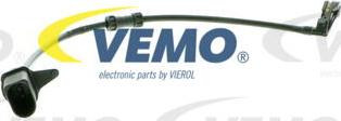 Vemo V10-72-1283 - Сигнализатор, износ тормозных колодок autospares.lv