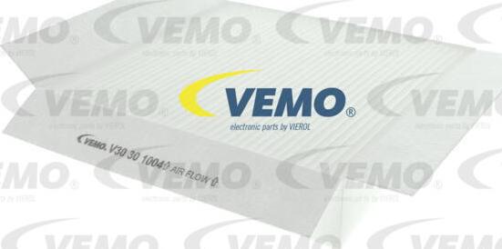 Vemo V30-30-1004 - Фильтр воздуха в салоне autospares.lv