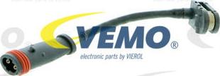 Vemo V30-72-0598 - Сигнализатор, износ тормозных колодок autospares.lv