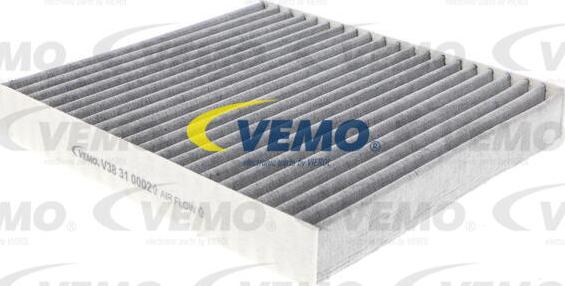 Vemo V38-31-0002 - Фильтр воздуха в салоне autospares.lv