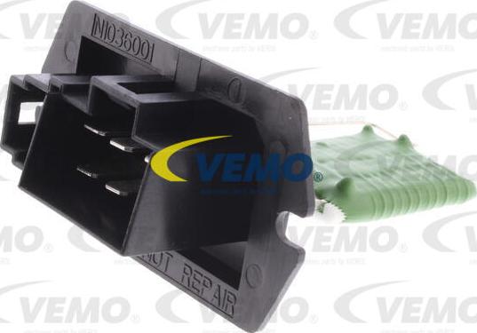 Vemo V33-79-0002 - Регулятор, вентилятор салона autospares.lv