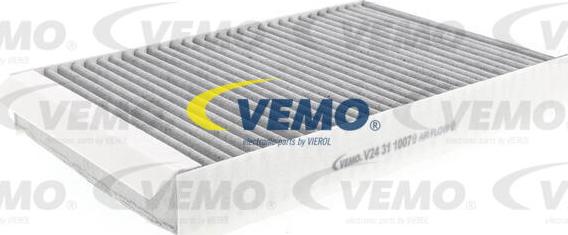 Vemo V24-31-1007 - Фильтр воздуха в салоне autospares.lv