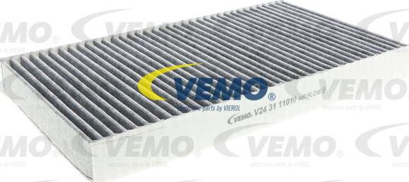 Vemo V24-31-1101 - Фильтр воздуха в салоне autospares.lv