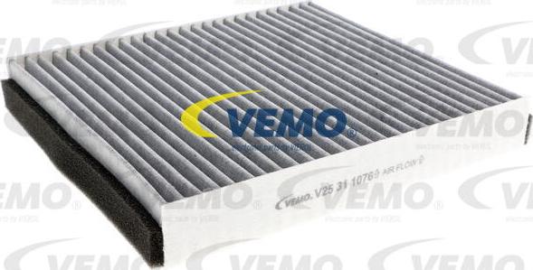 Vemo V25-31-1076 - Фильтр воздуха в салоне autospares.lv