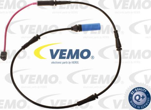 Vemo V20-72-0186 - Сигнализатор, износ тормозных колодок autospares.lv