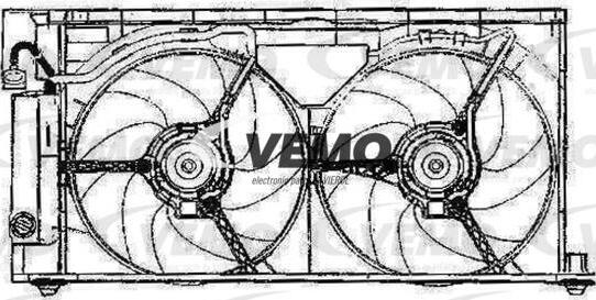 Vemo V22-01-1761 - Вентилятор, охлаждение двигателя autospares.lv